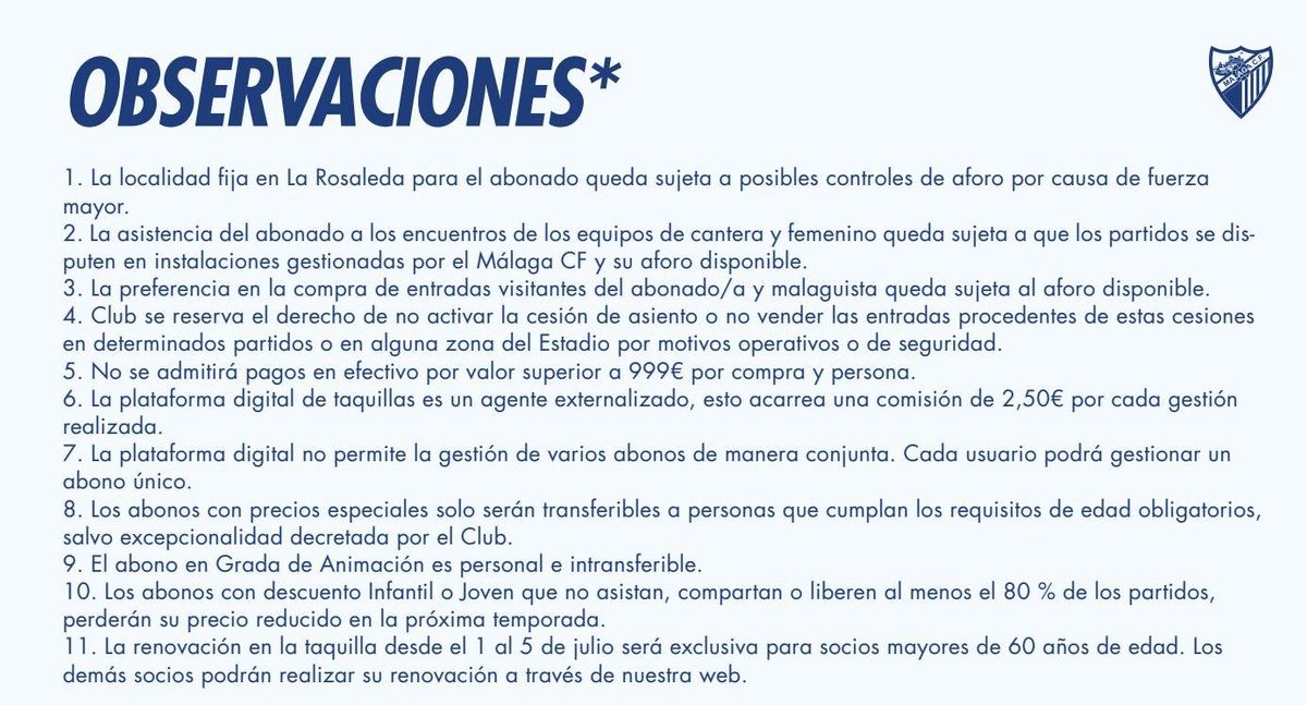 Observaciones