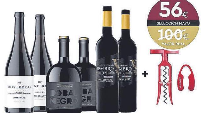 El ‘pack’ de seis botellas tiene un coste de 56 euros. | | CASA GOURMET