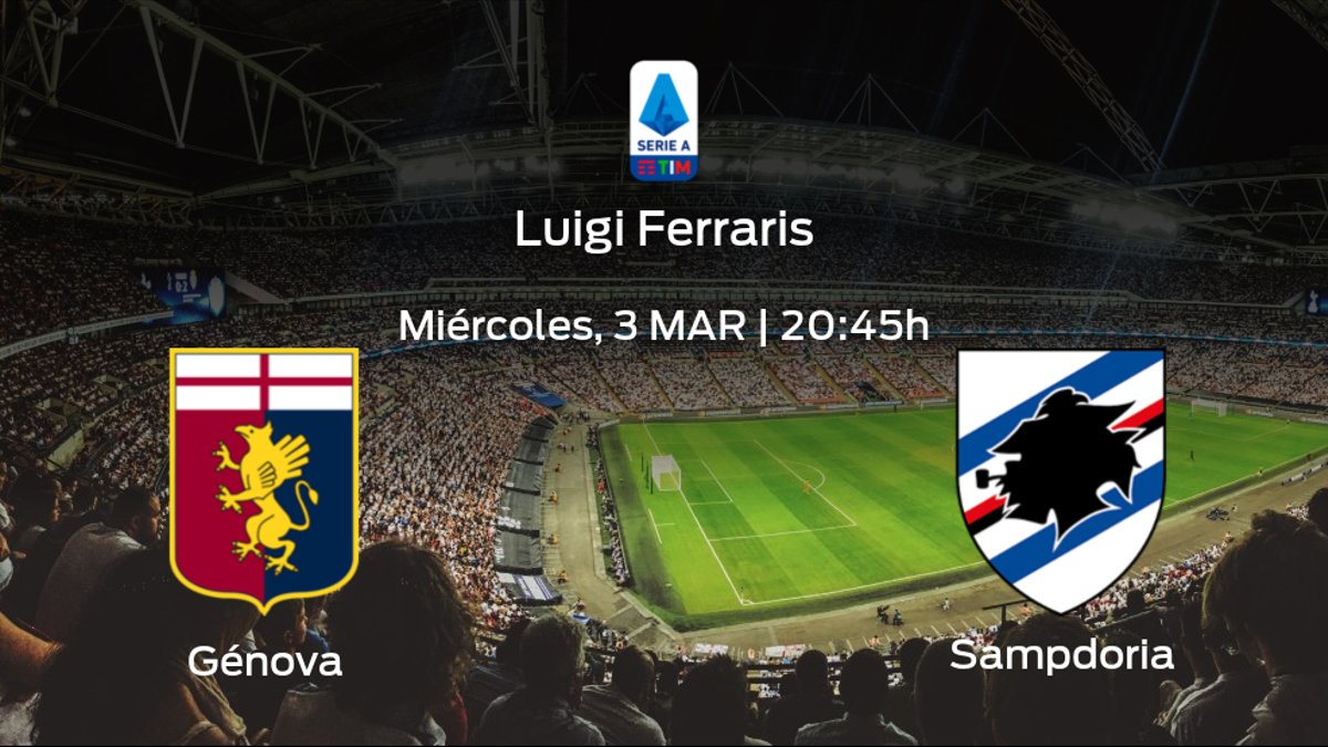 Previa del partido: Génova - Sampdoria