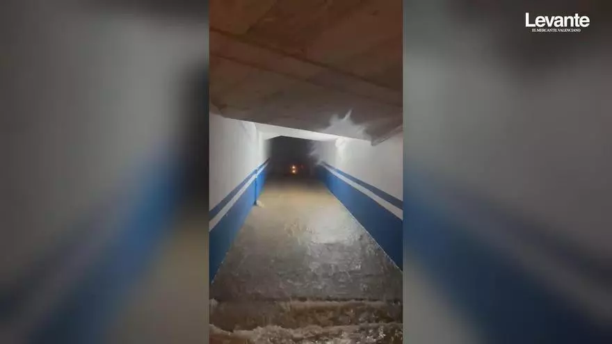 El después después de la tromba: garajes inundados en la capital