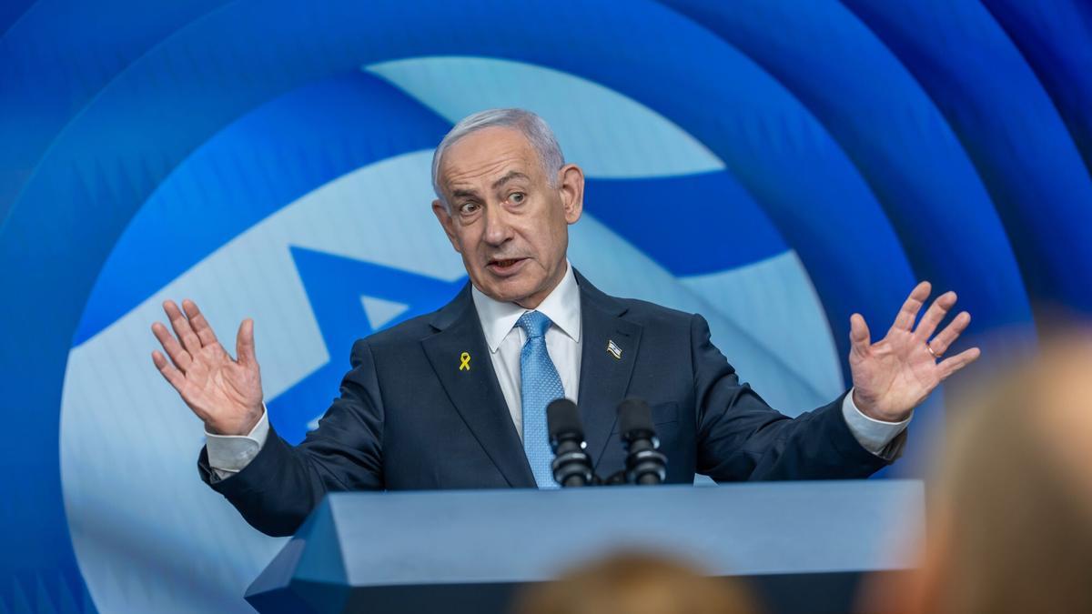 El primer ministro de Israel, Binyamín Netanyahu.
