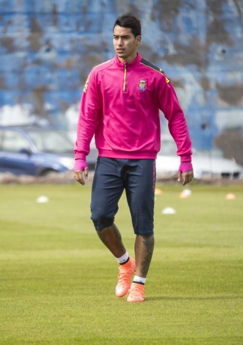 Entrenamiento de la UD Las Palmas