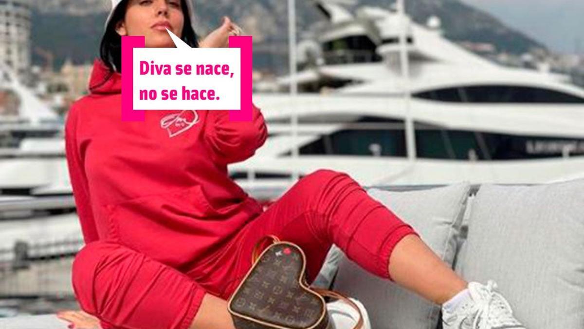 El look de Georgina Rodríguez embarazadísima: siempre con unas buenas 'sneakers'
