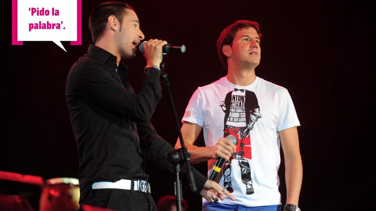 Andy y Lucas en concierto