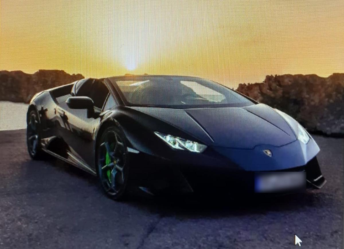 Imagen del coche robado.