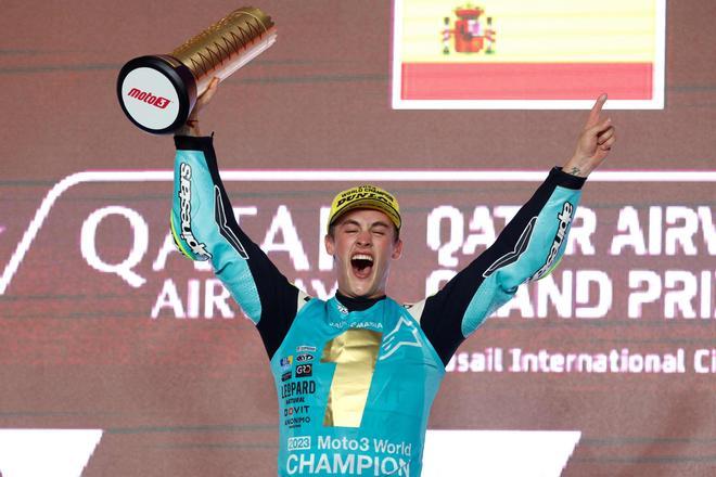 Jaume Masià, campeón del mundo de Moto3