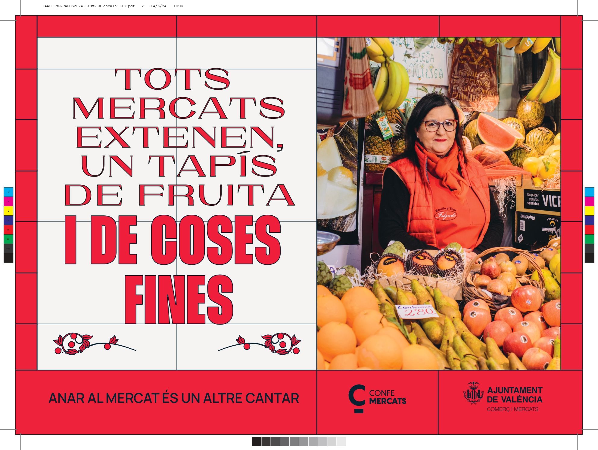 Así es la nueva campaña de los Mercados Municipales de València