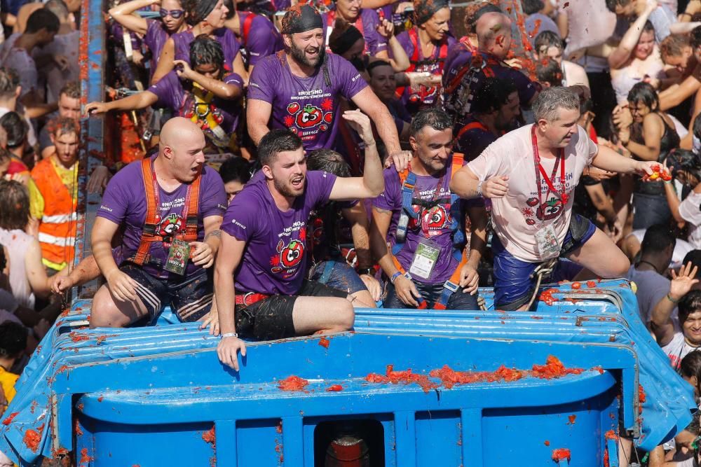 Tomatina de Buñol 2018.