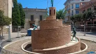 Detenidas tres personas por el robo del monumento-fuente de Albalat