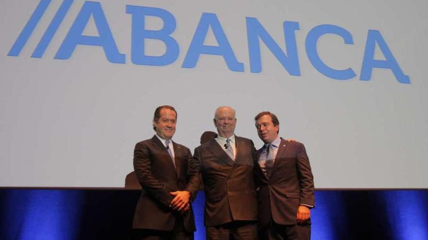 Ecotet, con Javier Etcheverría y Francisco Botas en la presentación de la entidad.