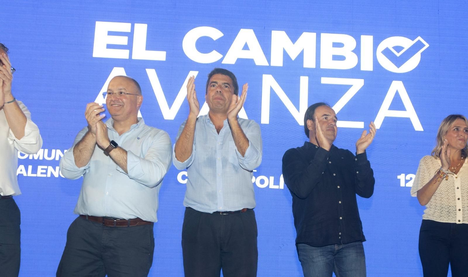 Tellado redobla su apoyo a Mazón y llama al PP a “trabajar bajo su liderato”
