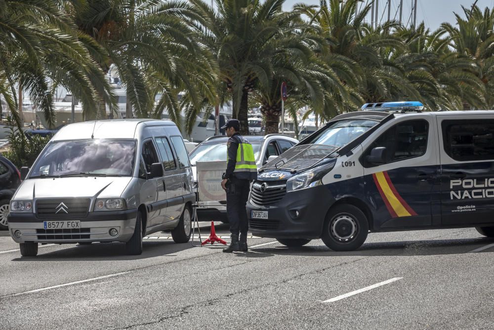 Coronavirus en Mallorca: La Policía contra la picaresca para esquivar las restricciones de movimientos