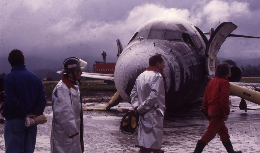 Accidente del avión de Aviaco en Vigo