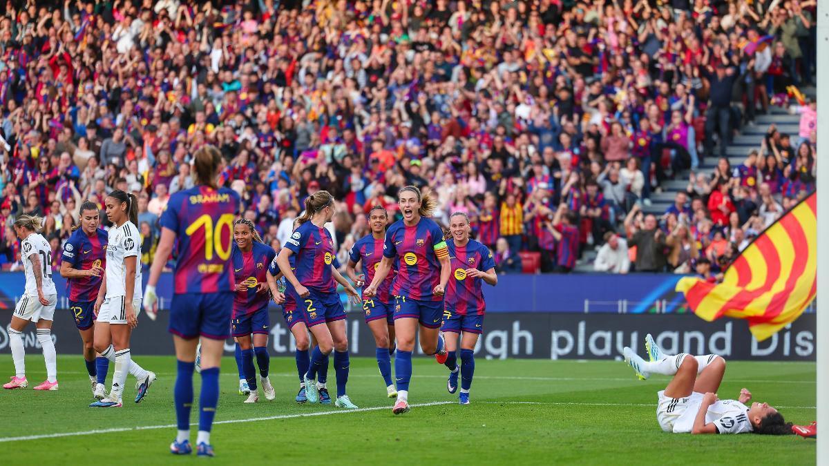 La cita puntual de Alexia con el gol en el Camp Nou... ¡y su celebración icónica!