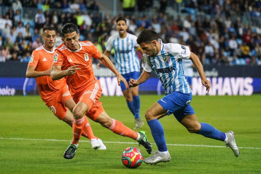 Málaga vs Oviedo en imágenes