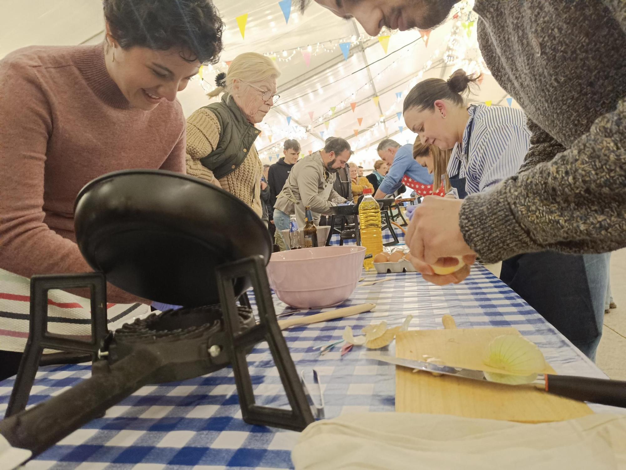 Concurso de Tortilla Salona de Comadres: la batalla