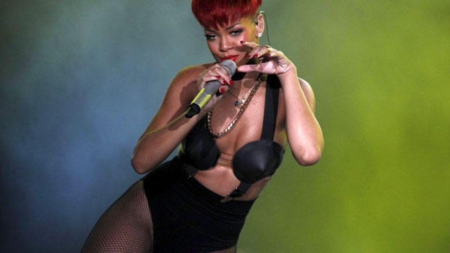 La cantante de Barbados Rihanna