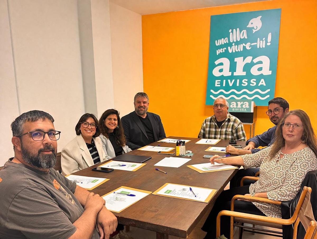 Reunió de ARA MÉS en Ibiza.