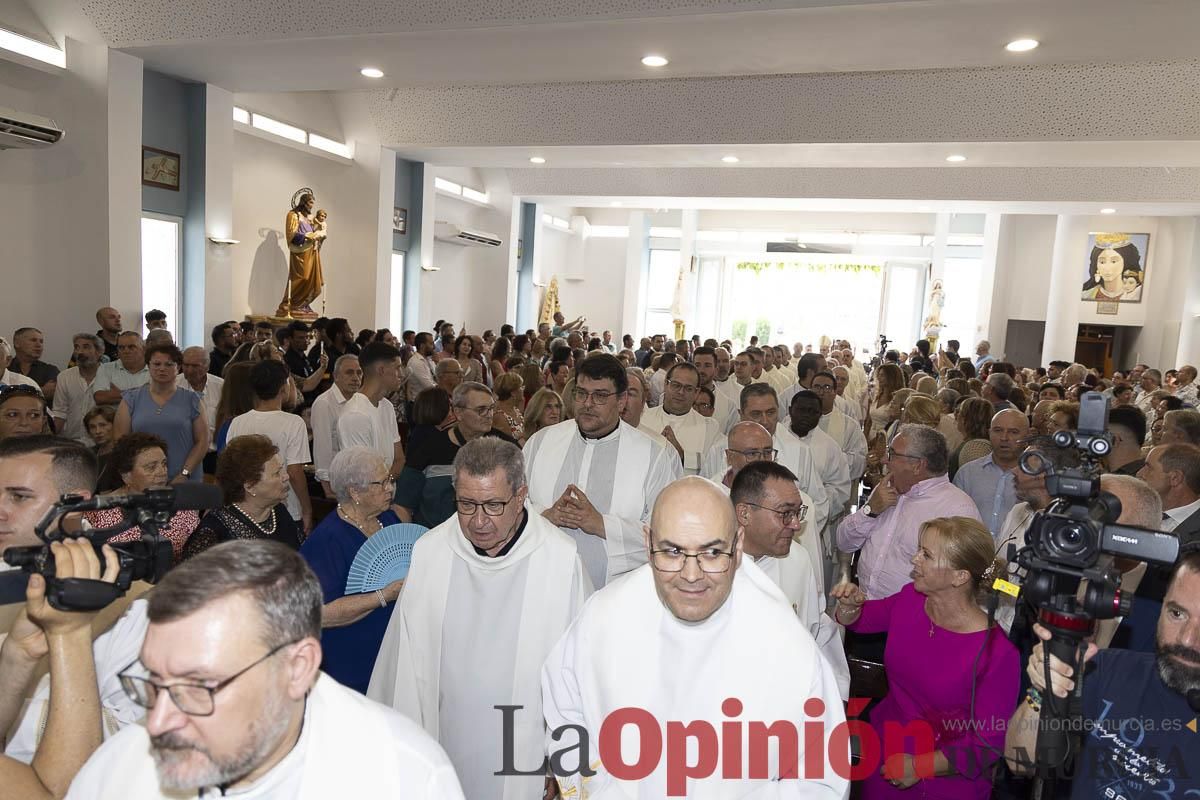Así se ha vivido la ordenación sacerdotal de Miguel Tovar Fernández en la pedanía molinense de Torrealta