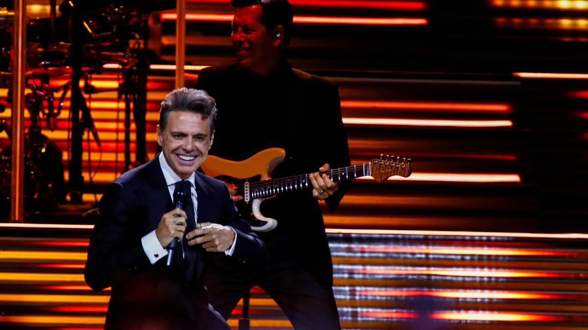 Luis Miguel, durante un concierto en Buenos Aires, el pasado 4 de agosto