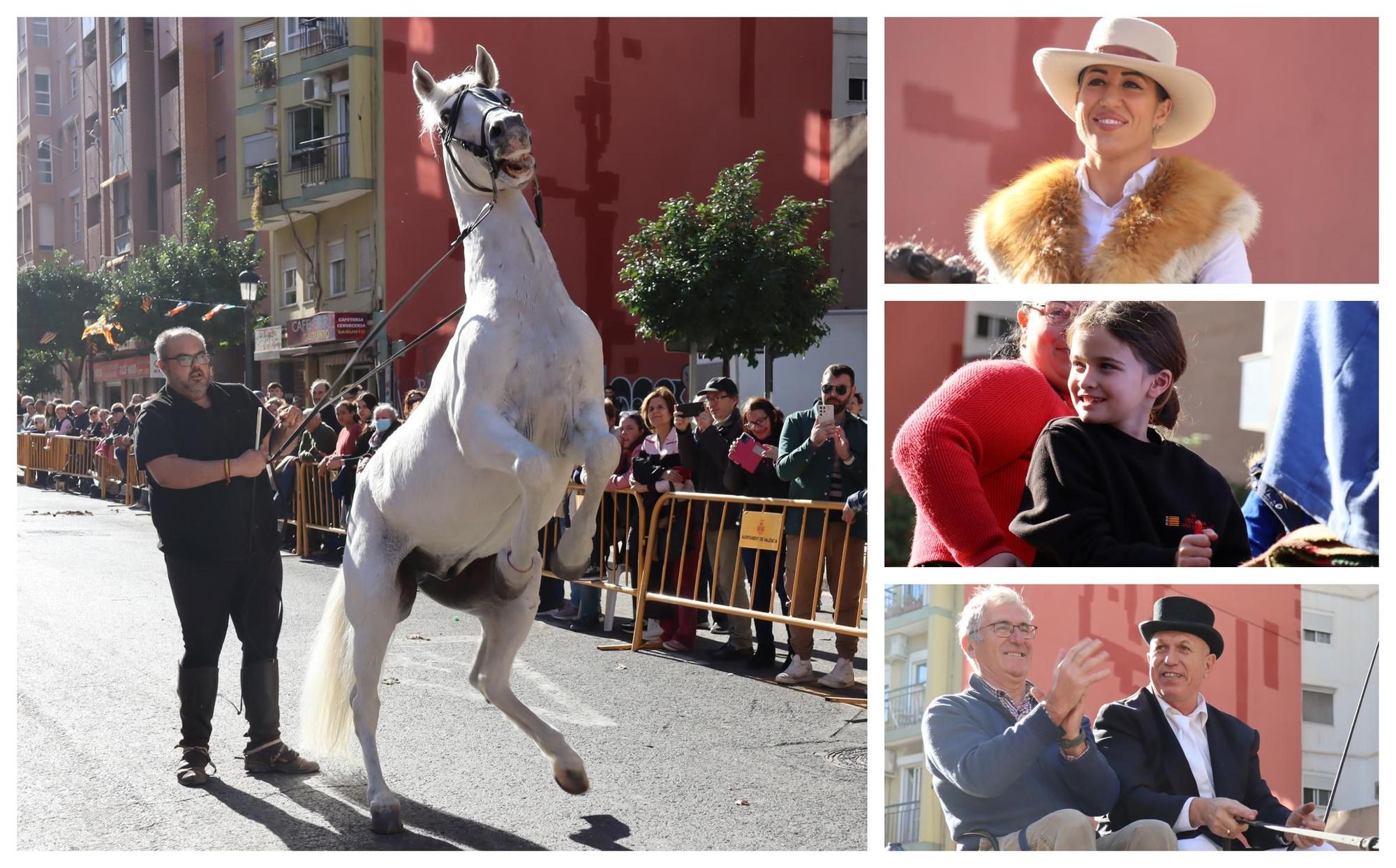 La otra cara del desfile de Sant Antoni de València