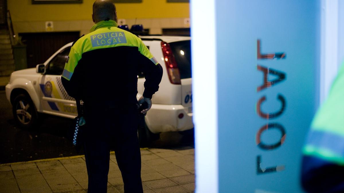 Un agente de la Policía Local de Avilés