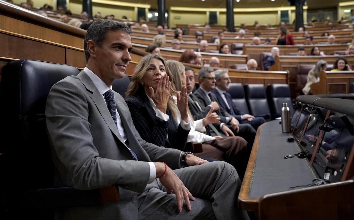 Pleno extraordinario para la votación de los decretos sobre vivienda, en el Congreso de los Diputados.