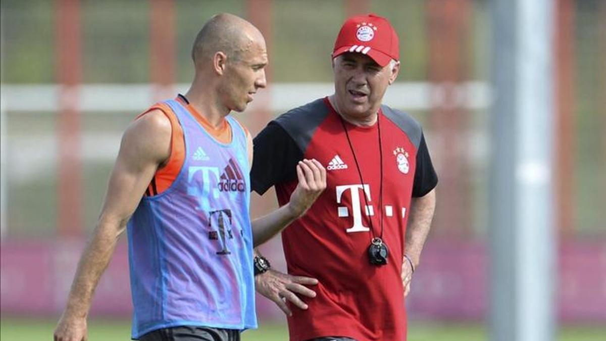 Robben ha vuelto a los entrenamientos del Bayern