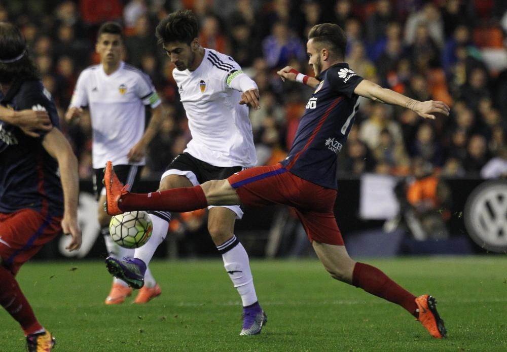 Las mejores fotos del Valencia - Atlético de Madrid