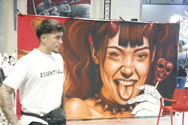 Tres días de piel, arte y aguja en Metrópoli: la "Tattoo Expo" llega a su fin tras un fin de semana exitoso en Gijón (en imágenes)