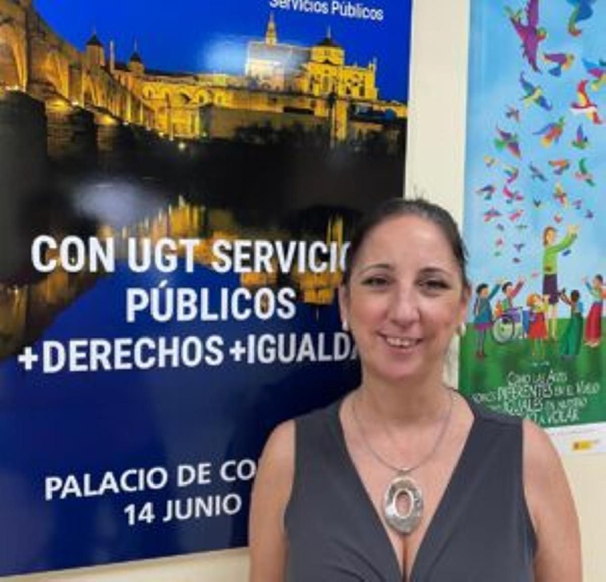 Mari Carmen Donoso, secretaria de Igualdad de UGT SP Córdoba.