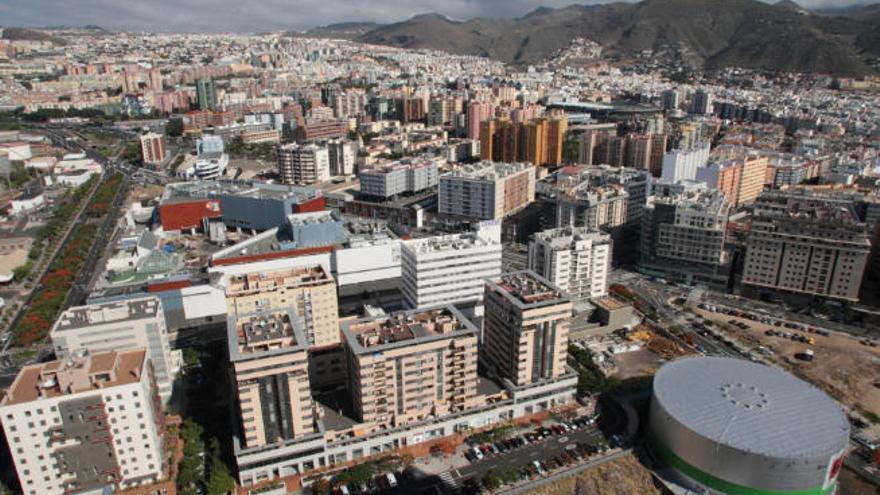 Parte del municipio de Santa Cruz de Tenerife.