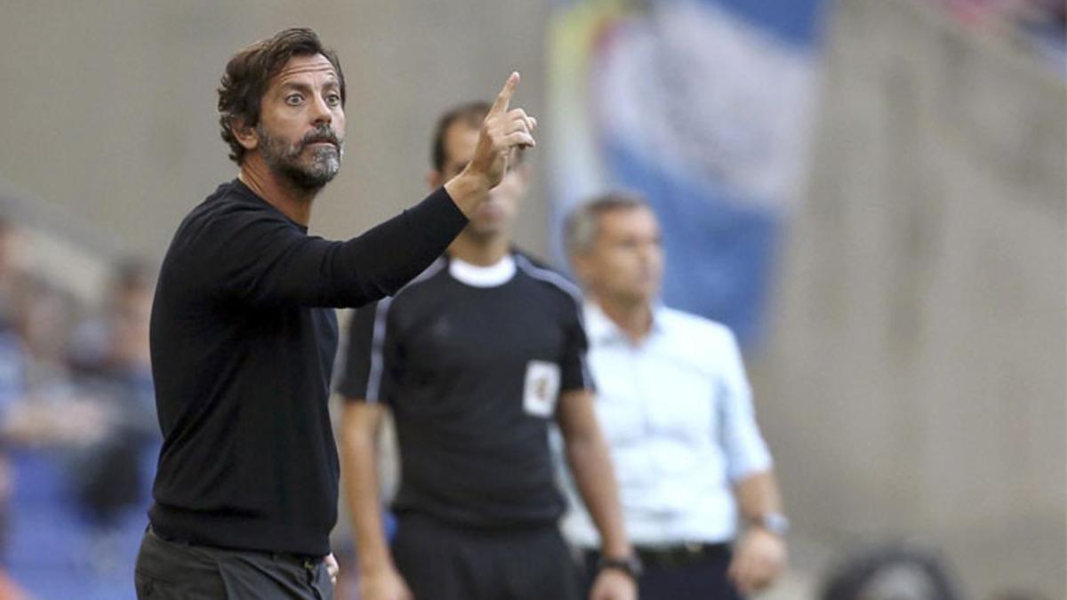 Quique Sánchez Flores, entrenador del Espanyol