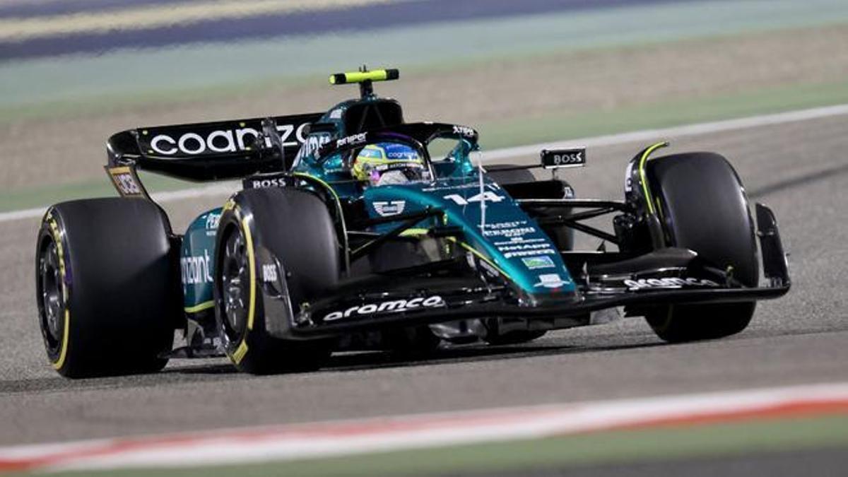 Alonso, primero en los segundos libres de Bahréin.