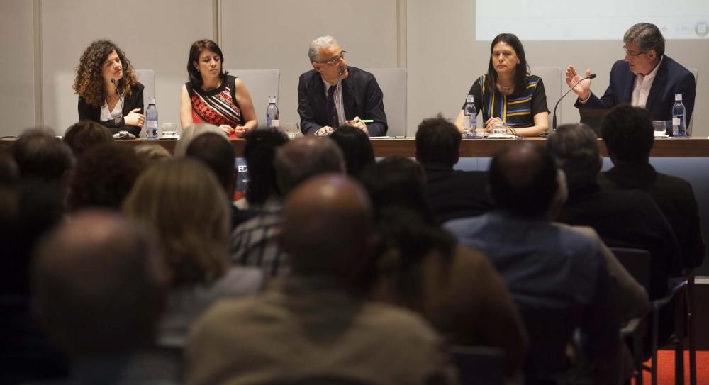 Debate electoral con Susana López Ares, Adiana Lastra, Sofía Castañón e Ignacio Prendes