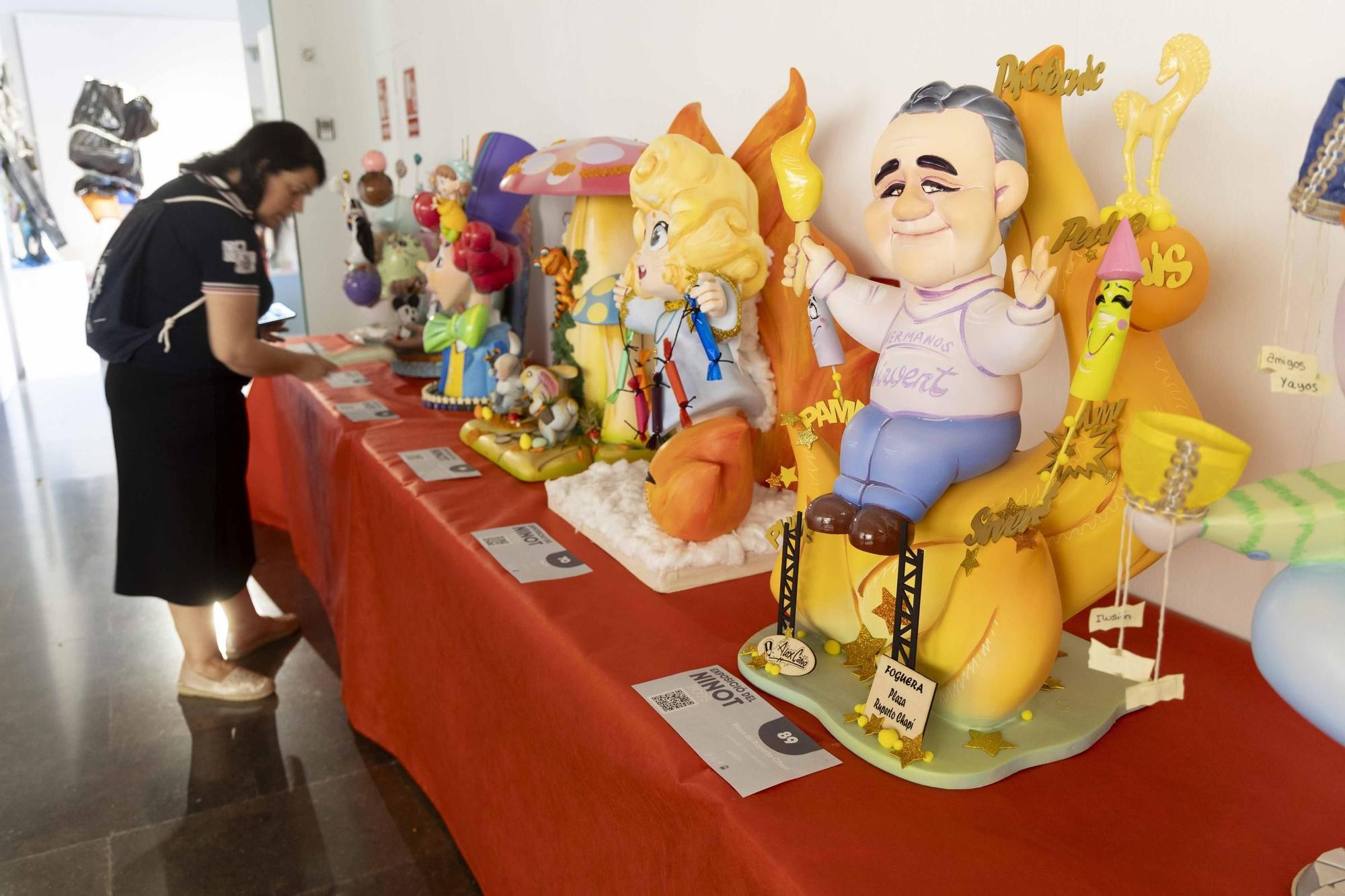 La exposición del Ninot, un homenaje a Pedro Luis Sirvent