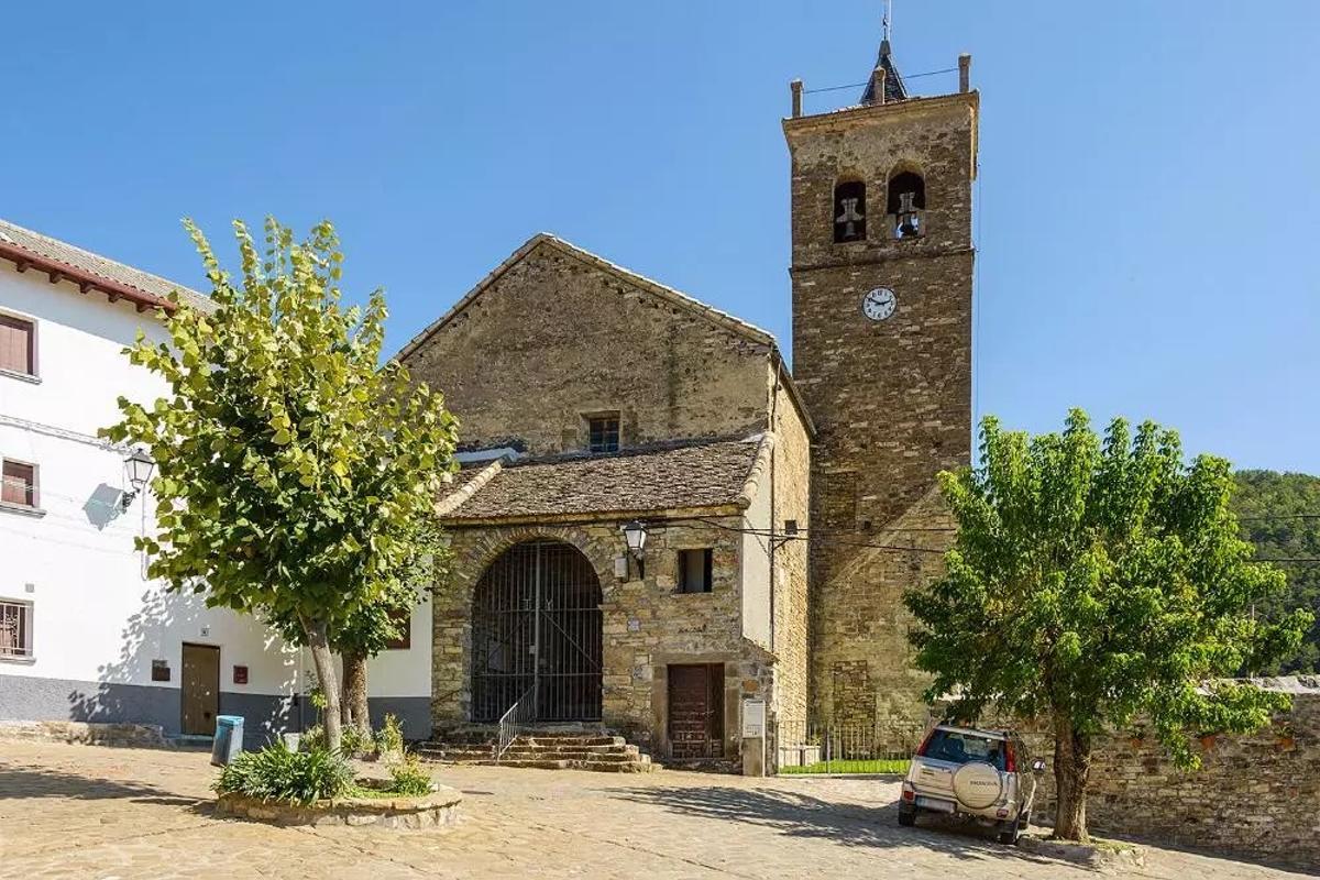 La iglesia de la Asunción de Jasa