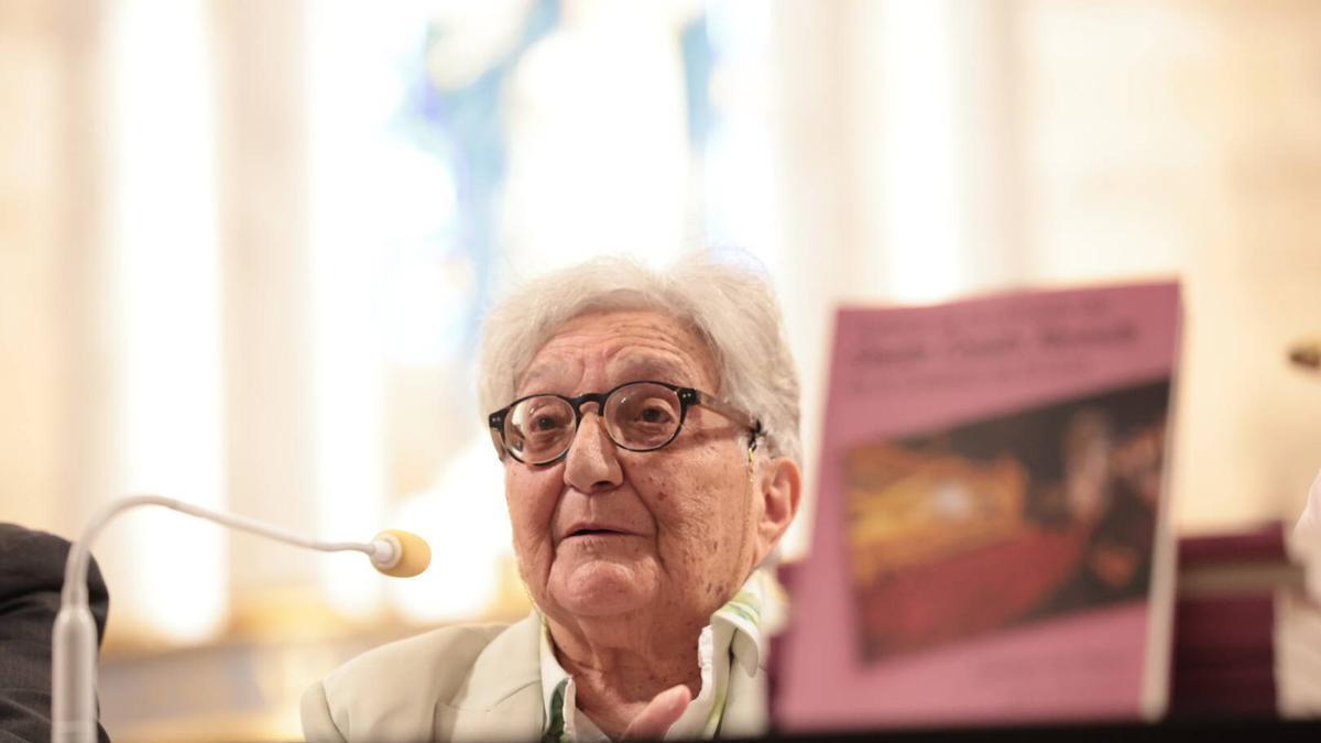Carmen Tur, en la presentación.