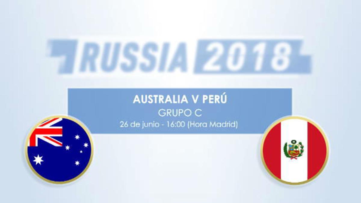 Cara a cara: Australia - Perú