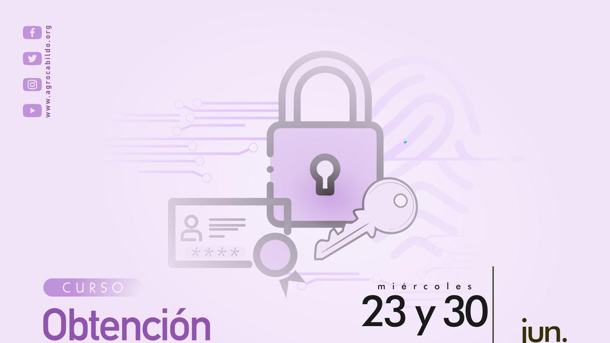 Agrocabildo organiza un curso gratuito para la obtención del certificado digital en Tamaimo