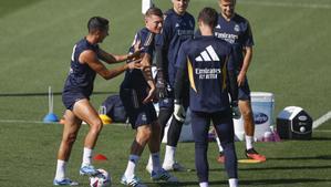 Alaba no entrena y apunta a ser baja contra Osasuna