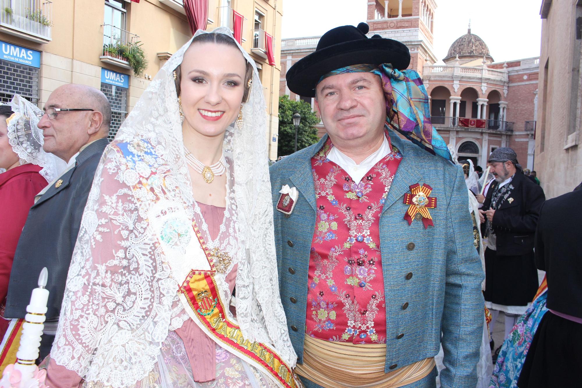 La fuerza de las Fallas en la Procesión de la Virgen (I)