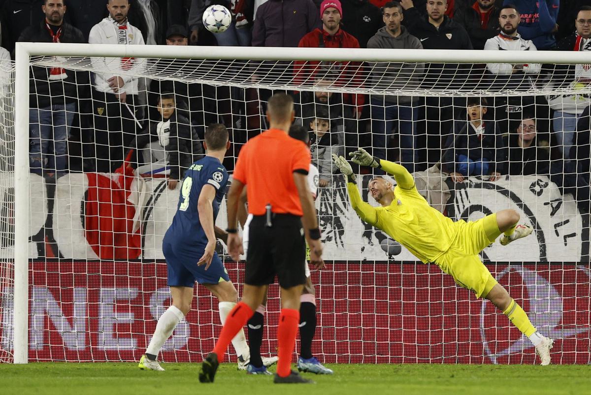 Champions | Sevilla FC - PSV, en imágenes.