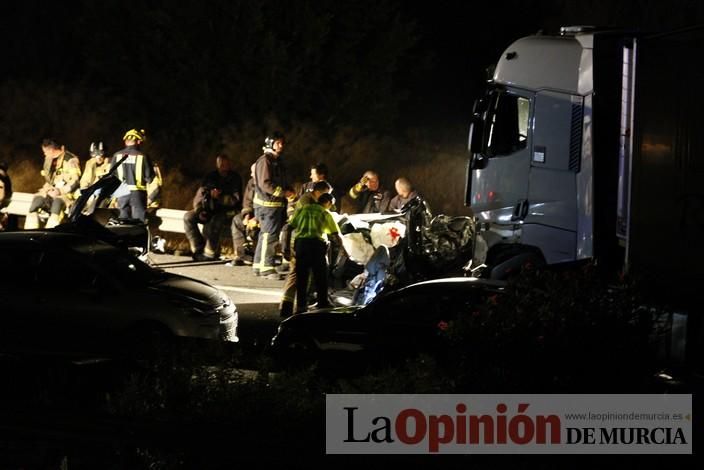 Grave accidente en Sangonera la Seca