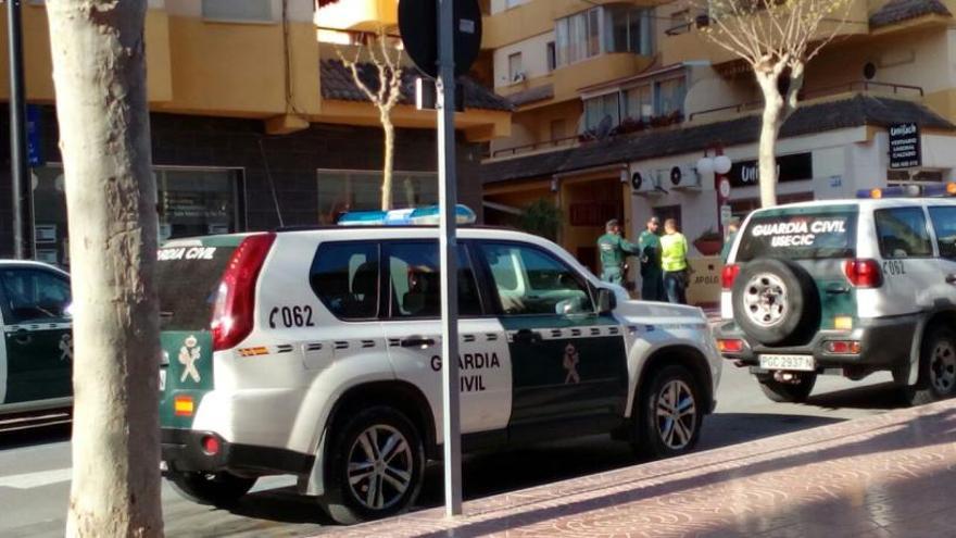 Operación antidroga en Calp