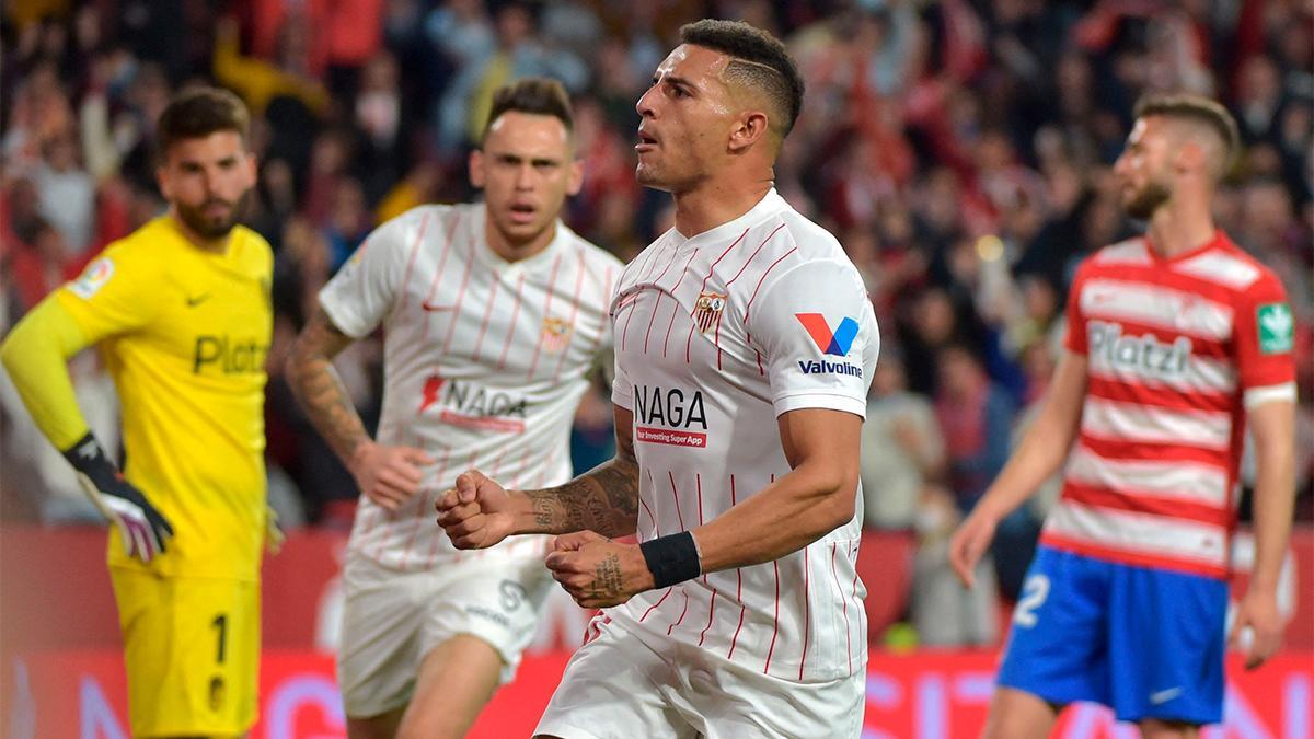 Diego Carlos, celebrando un gol