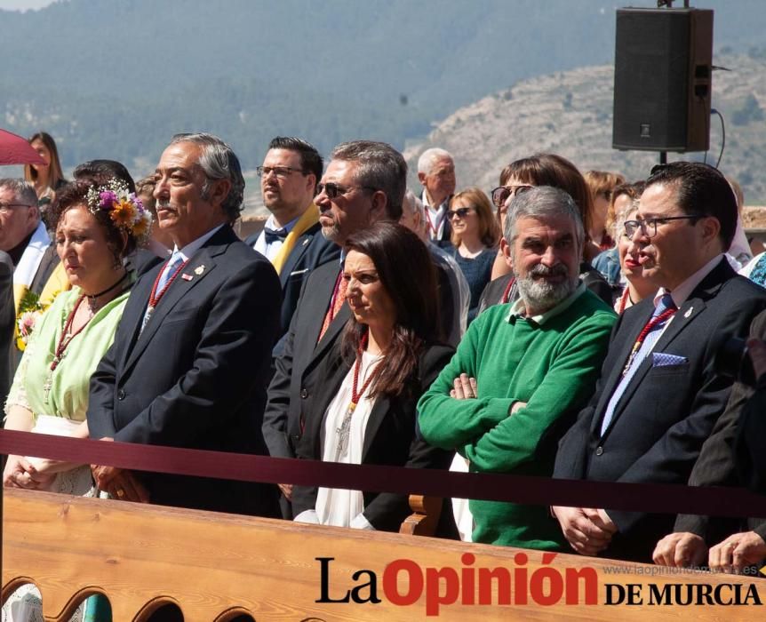 Ofrenda de flores en Caravaca