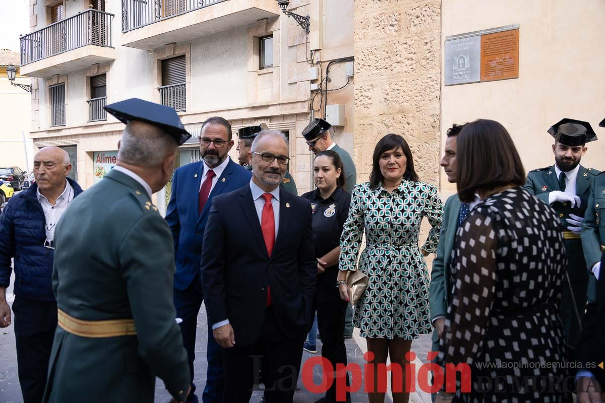 Celebración de la patrona de la Guardia Civil en Caravaca