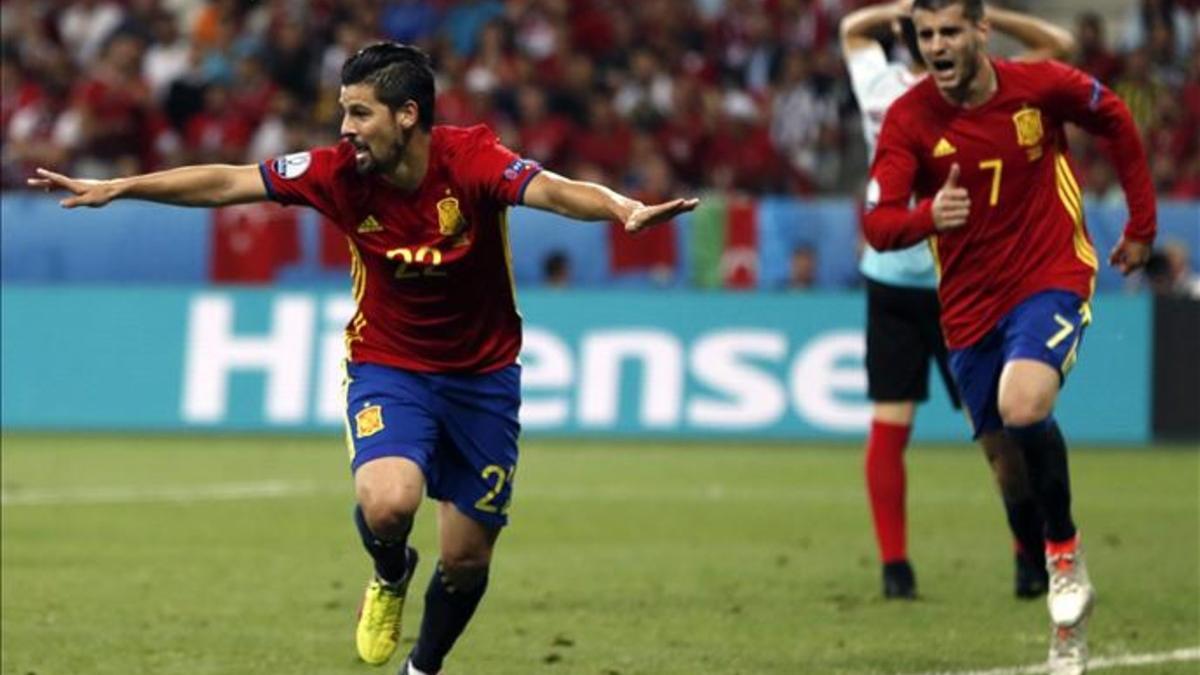 Nolito está completando una gran Eurocopa