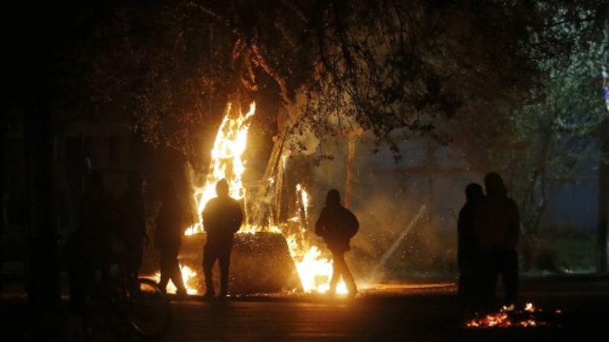 Disturbios por el 40º aniversario del golpe de Estado en Chile